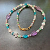 "Blossoming Gems" Multi-Gemstone Necklace