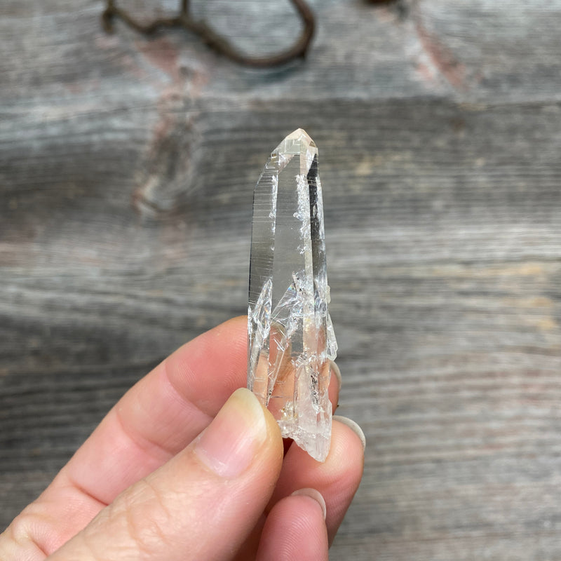 Lemurian Quartz Crystal - 198