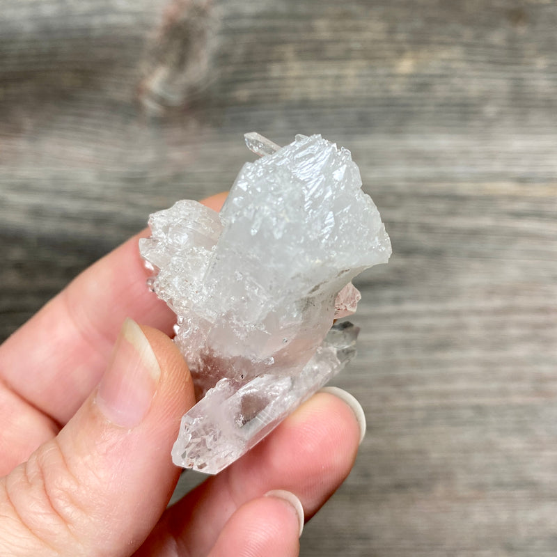 Lemurian Quartz Bridge Crystal Cluster - 214