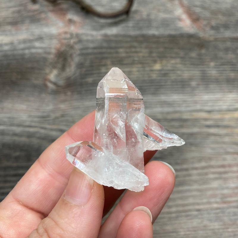 Lemurian Quartz Bridge Crystal Cluster - 215