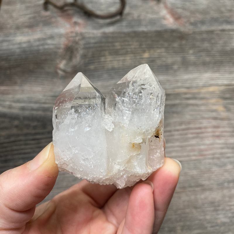 Lemurian Quartz Twin Crystal - 217