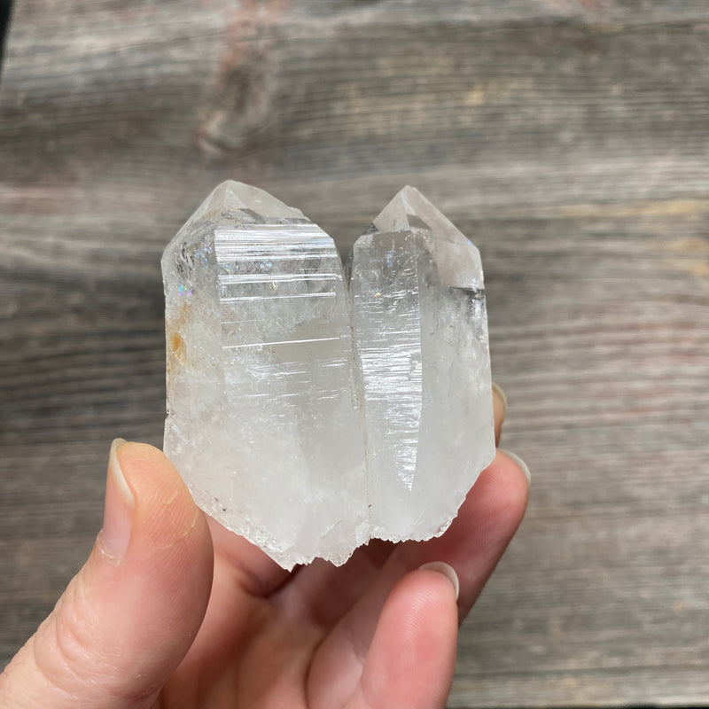 Lemurian Quartz Twin Crystal - 217