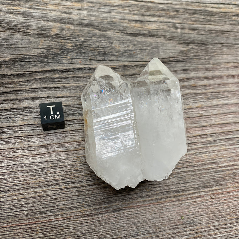 Lemurian Quartz Twin Crystal - 217