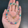 "Blossoming Gems" Multi-Gemstone Necklace