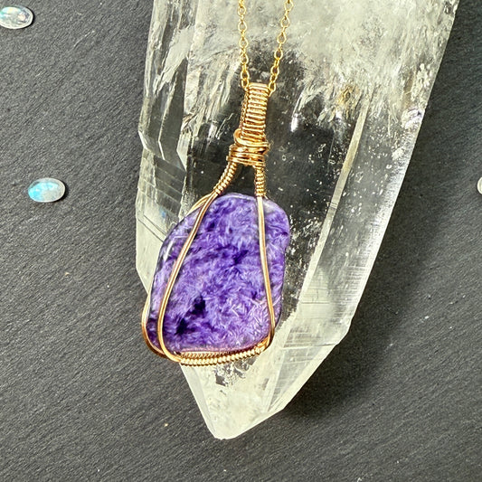 Charoite Pendant
