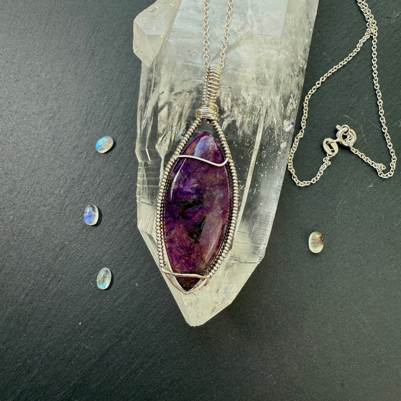 Sugilite Pendant