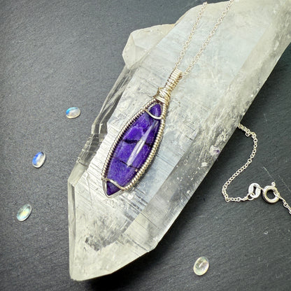 Sugilite Pendant