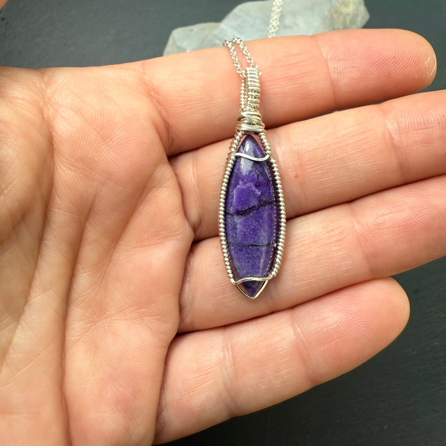 Sugilite Pendant