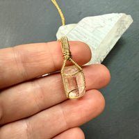 Topaz Crystal Pendant