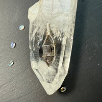 Tibetan Quartz Crystal Pendant