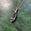 Tibetan Quartz Crystal Pendant