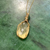 Libyan Gold Tektite Pendant
