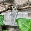 Lemurian Quartz Crystal Pendant