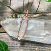 Lemurian Quartz Crystal Pendant