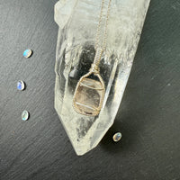 Topaz Crystal Pendant