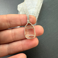 Topaz Crystal Pendant