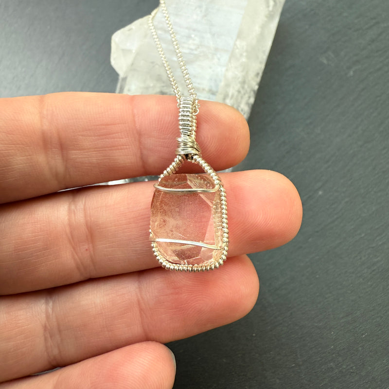 Topaz Crystal Pendant