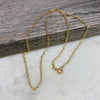 14k Gold Filled Oval Link Chain