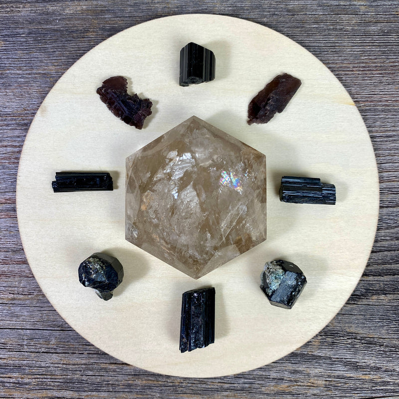 Crystal Energy Grid for Grounding and Earthing
