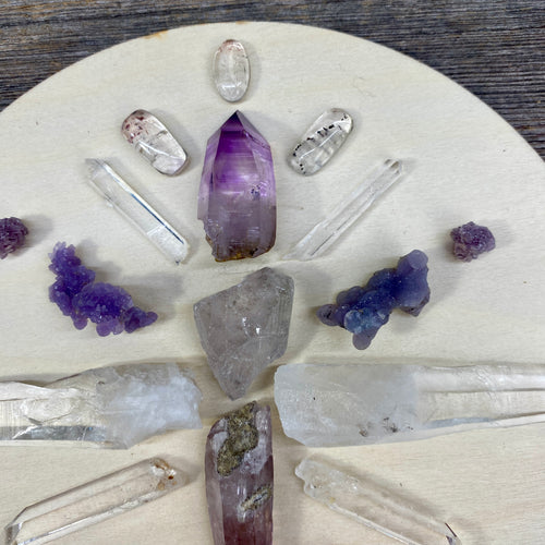Crystal Energy Grid for Spiritual Protection, Serenity & Peace of Mind