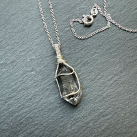 Tibetan Quartz Crystal Pendant