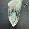 Amazonite and Aquamarine Pendant