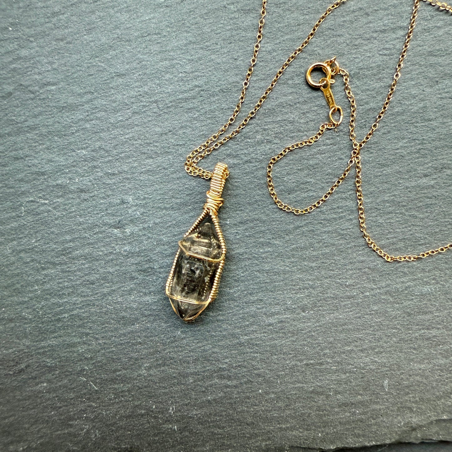 Tibetan Quartz Crystal Pendant