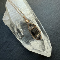 Tibetan Quartz Crystal Pendant