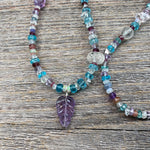 "Gem Petals" Multi-Gemstone Necklace