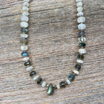 Moonstone and Labradorite Necklace
