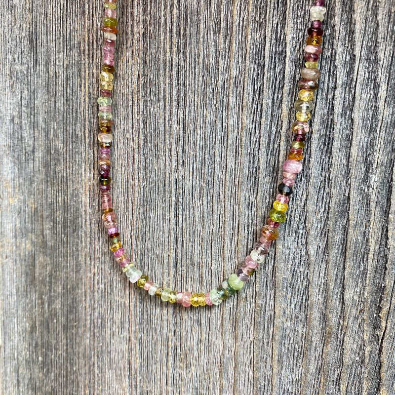 Multi-Colour Tourmaline Necklace