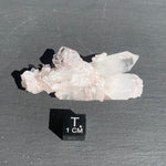 Pink Lemurian Quartz Cluster - 8
