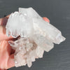 Pink Lemurian Faden Quartz Cluster - 23