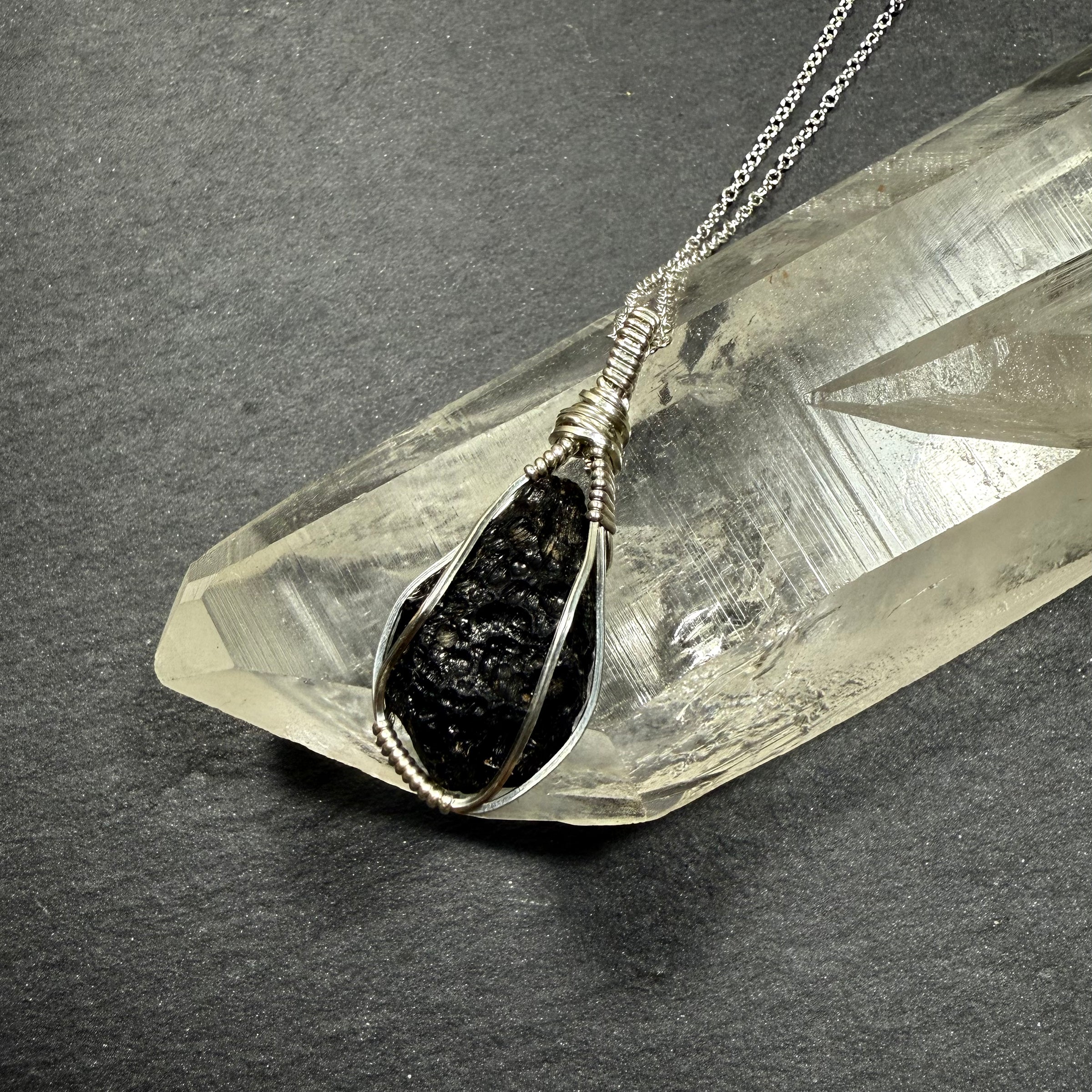 Tektite Pendant