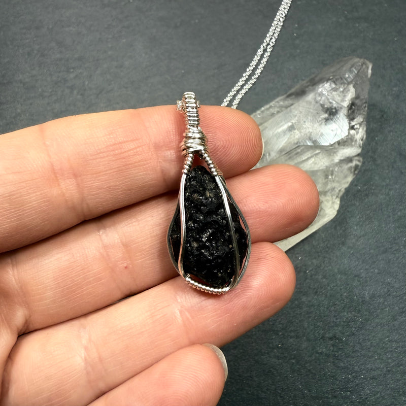 Tektite Pendant