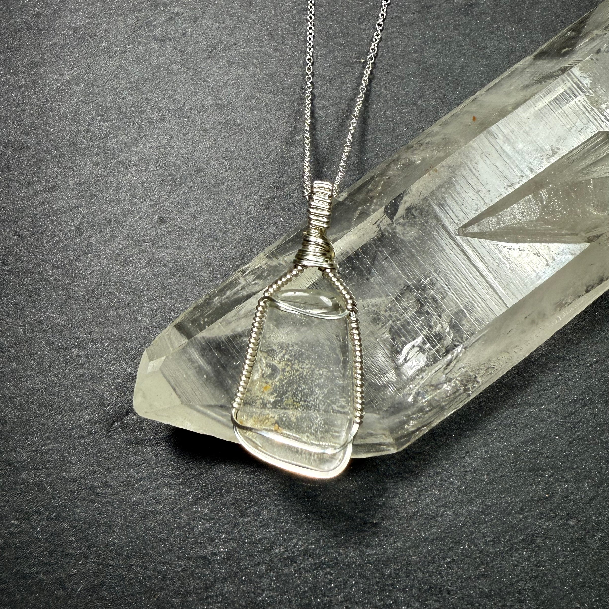 "Seer Stone" Topaz Pendant