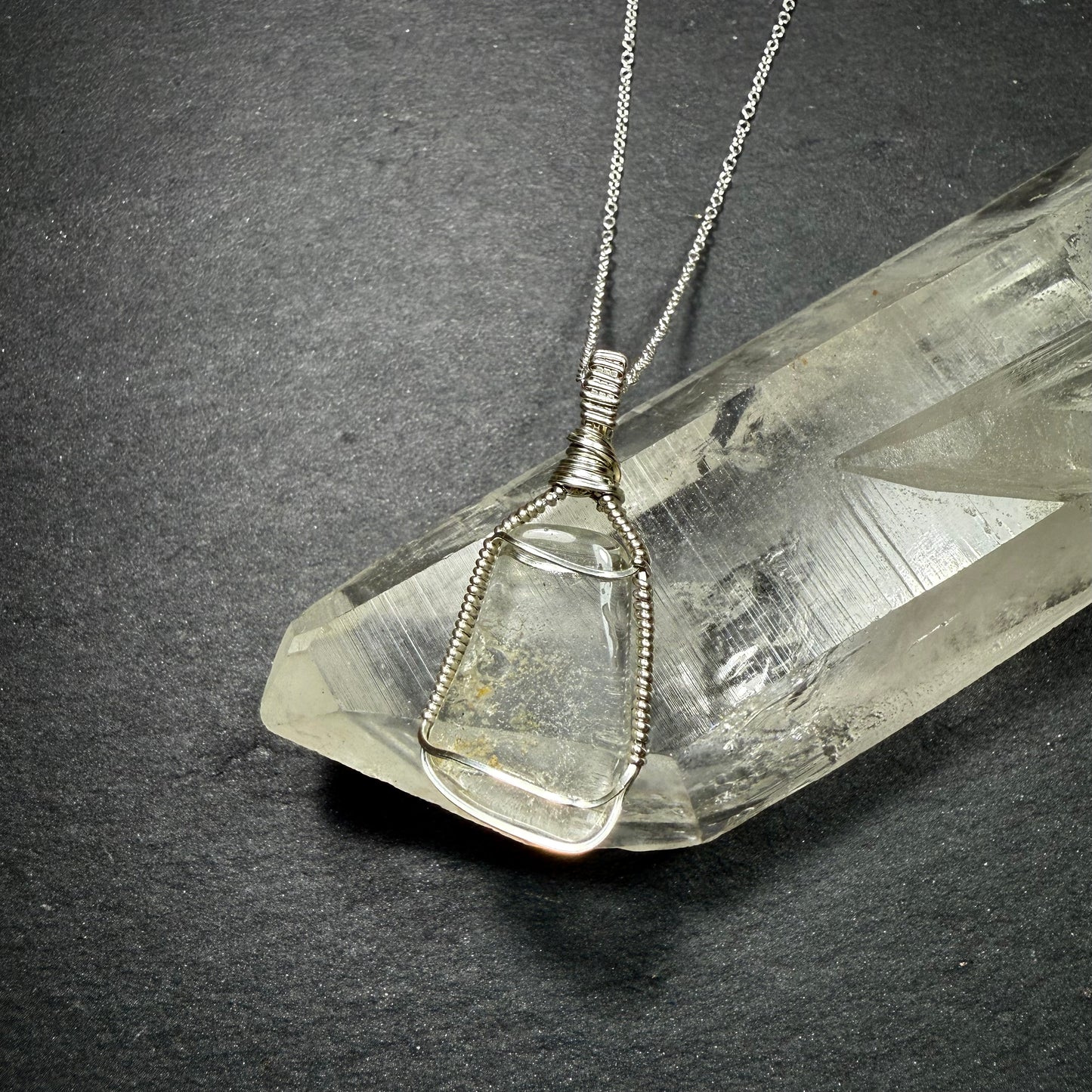 "Seer Stone" Topaz Pendant