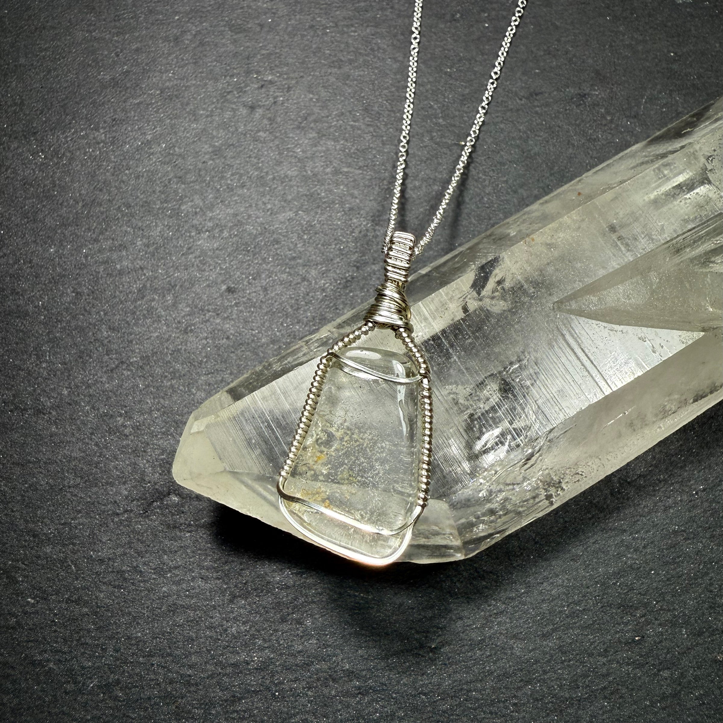 "Seer Stone" Topaz Pendant