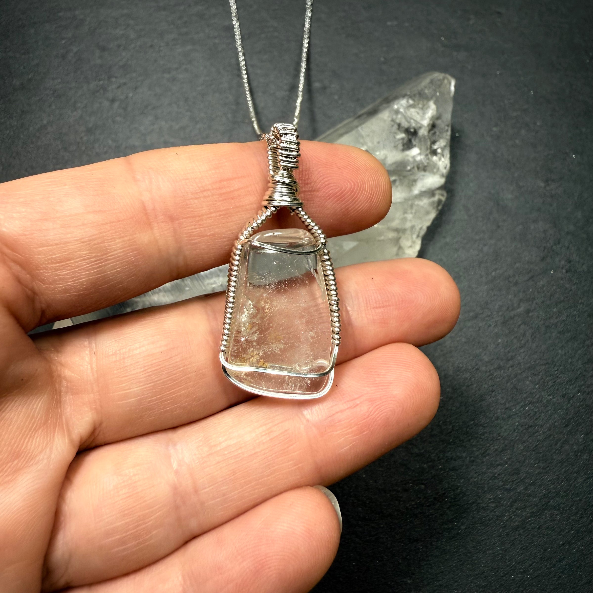 "Seer Stone" Topaz Pendant