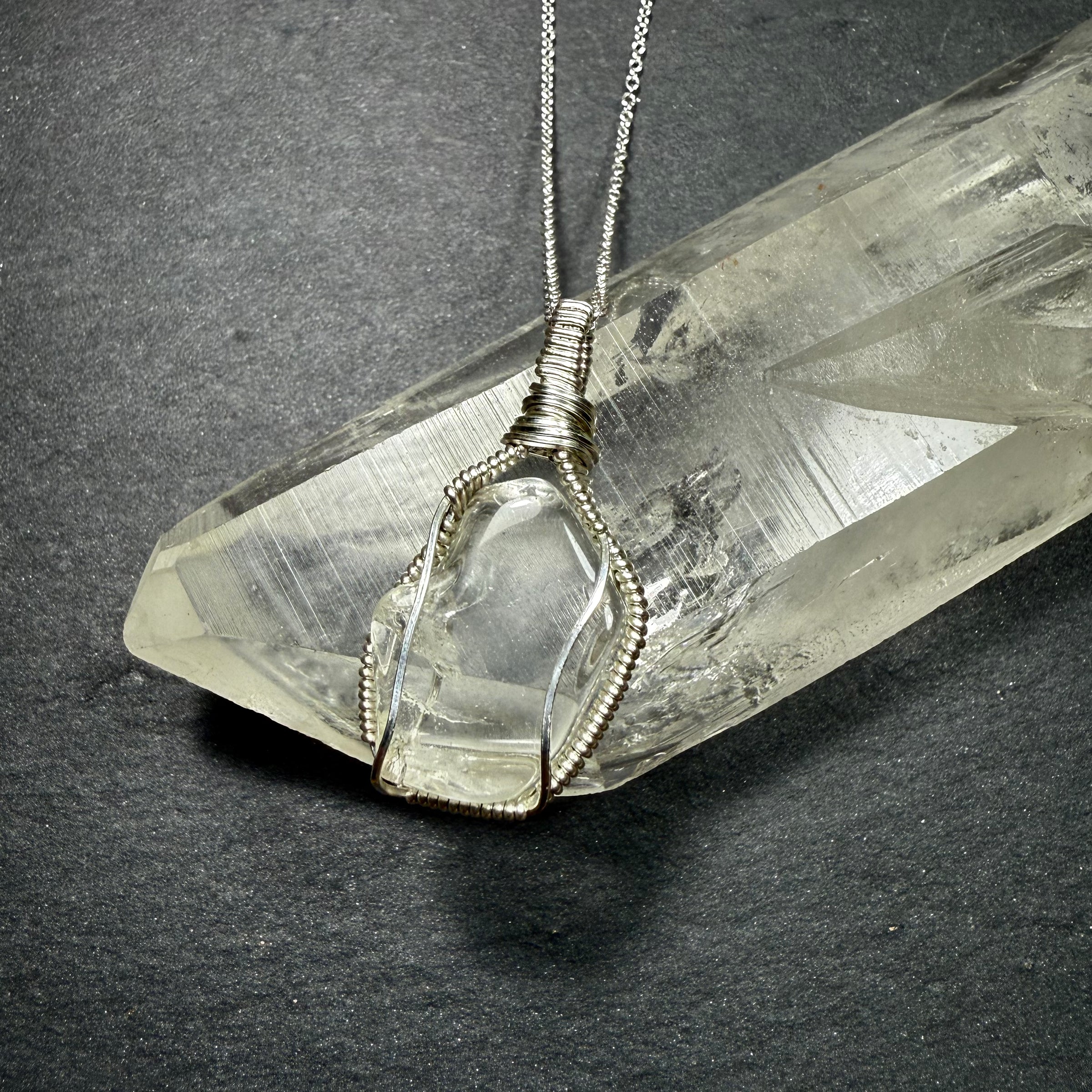 "Seer Stone" Topaz Pendant