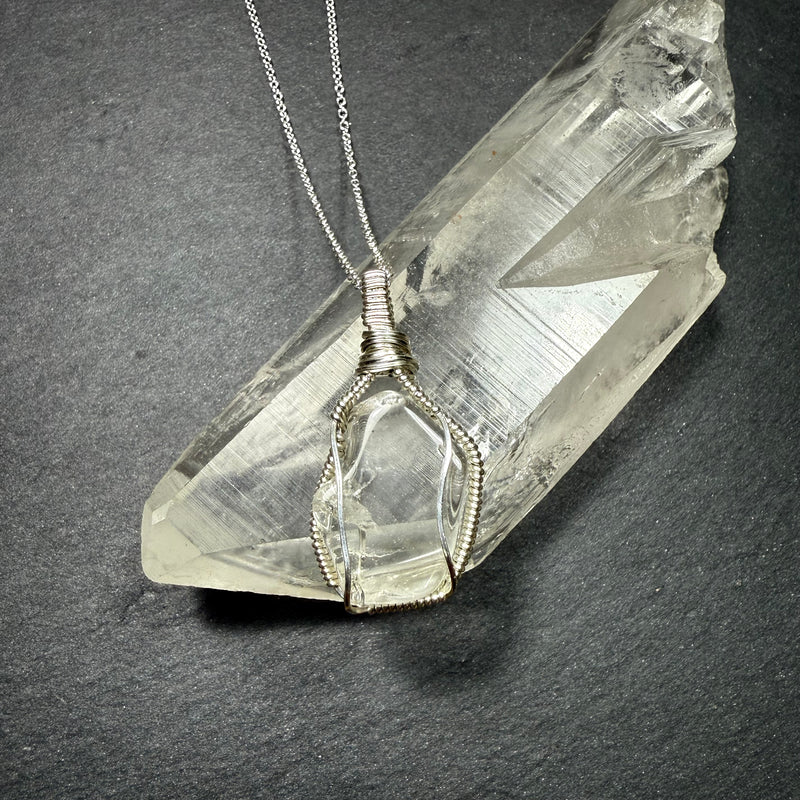 "Seer Stone" Topaz Pendant