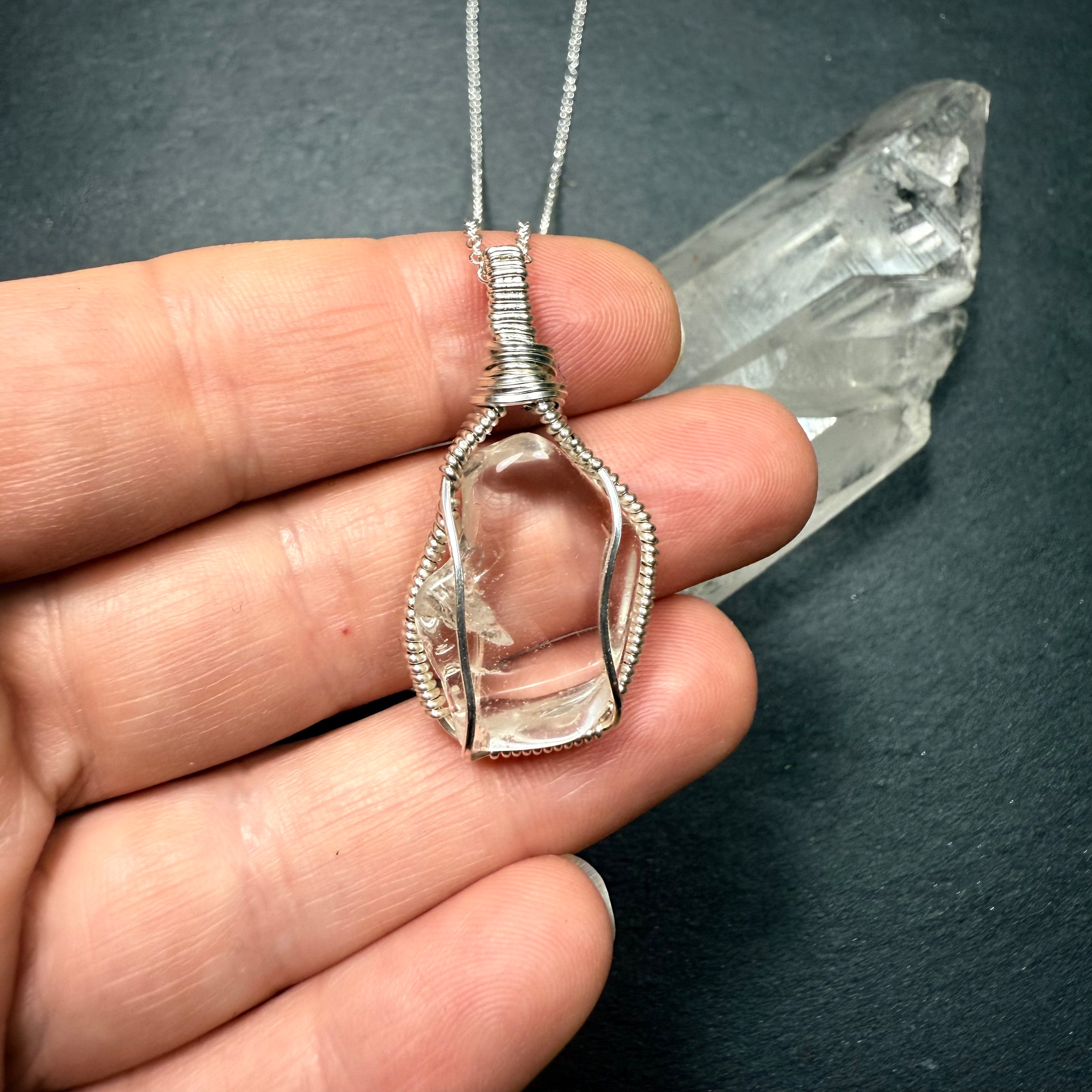 "Seer Stone" Topaz Pendant