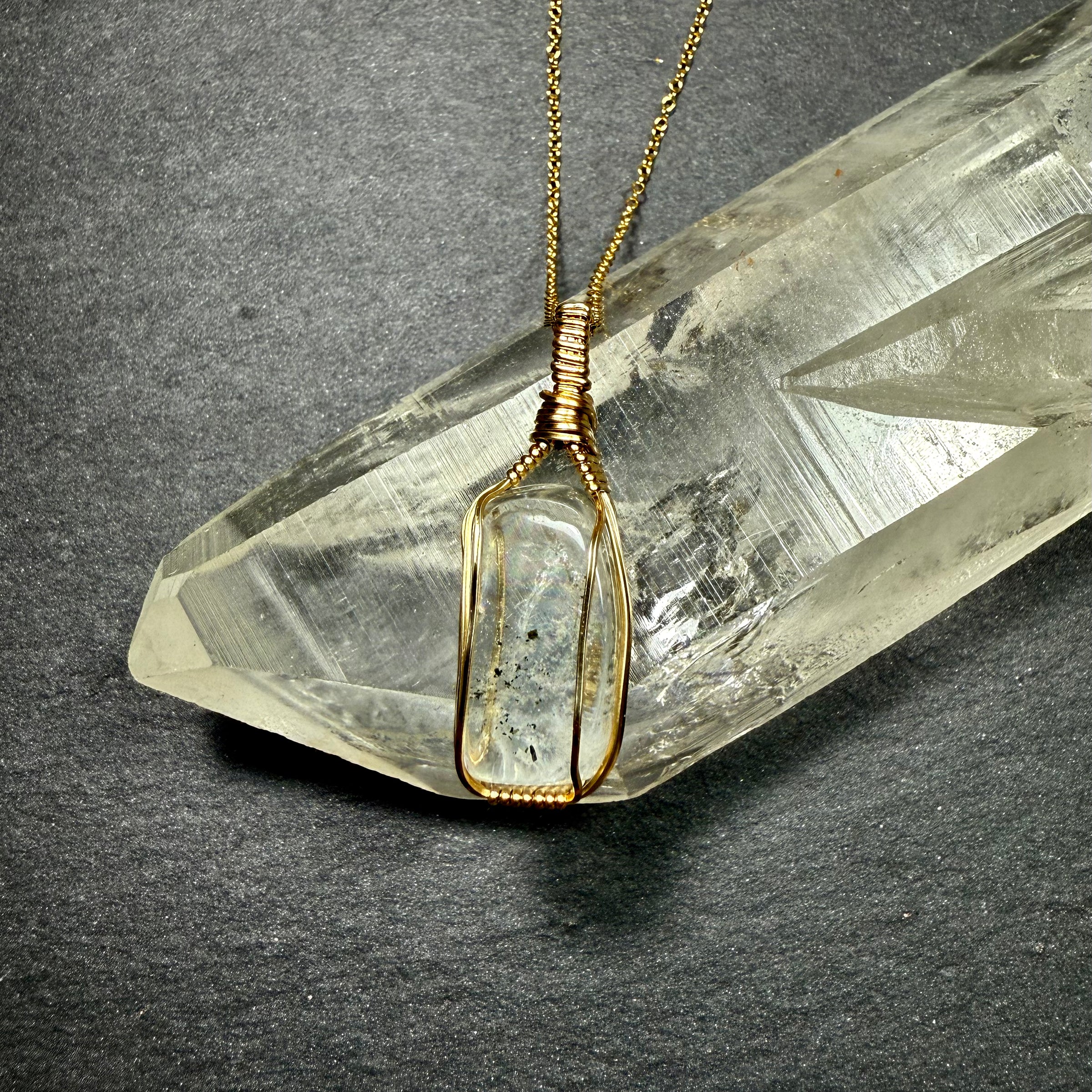 "Seer Stone" Topaz Pendant