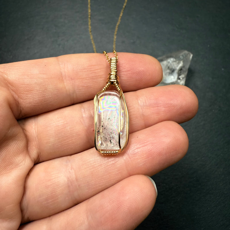 "Seer Stone" Topaz Pendant