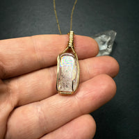"Seer Stone" Topaz Pendant