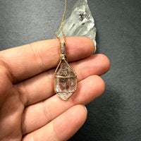 Tibetan Quartz Crystal Pendant