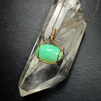 Chrysoprase Pendant
