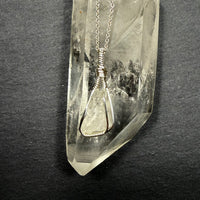 Petalite Crystal Pendant