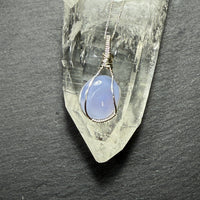 Blue Lace Agate Pendant