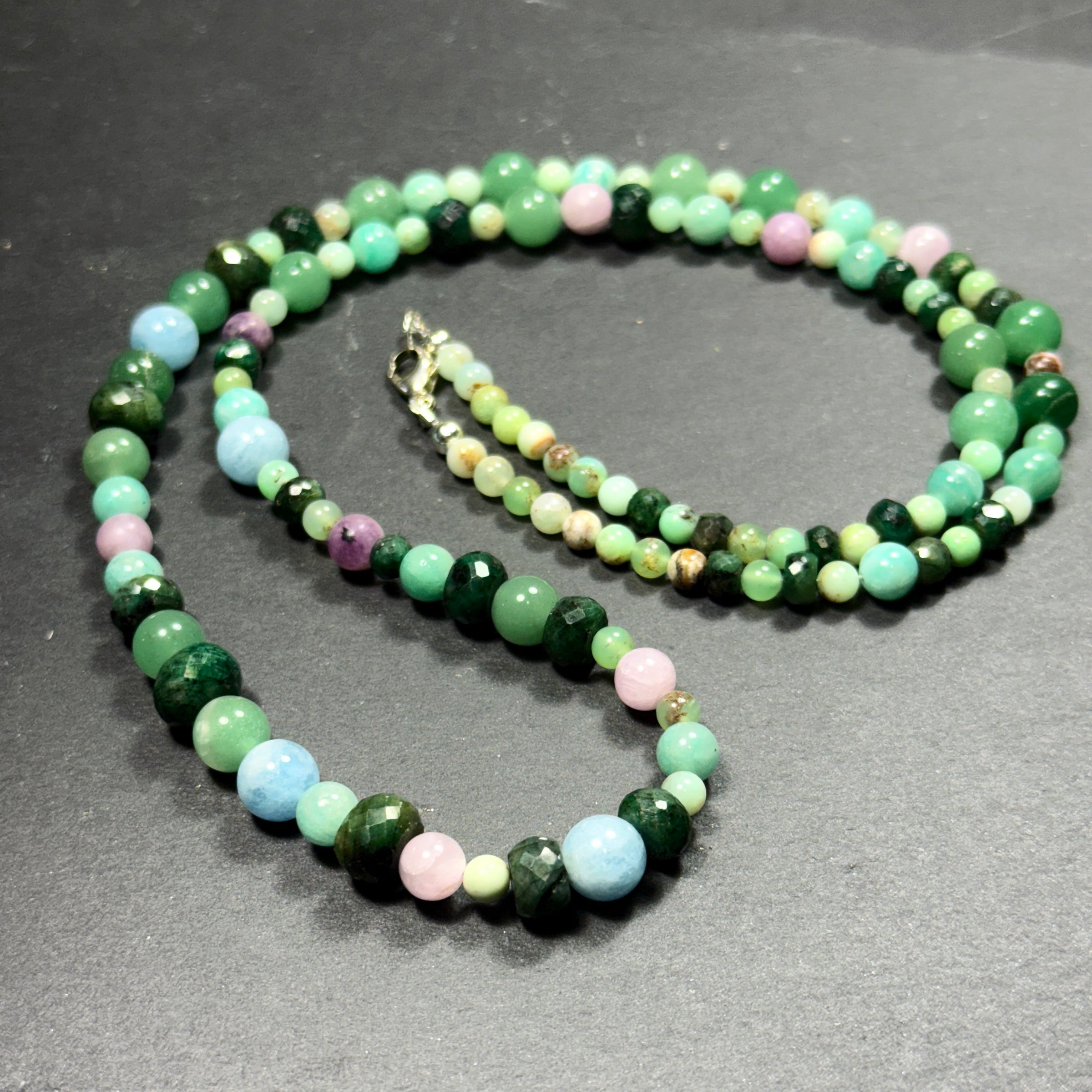 Heart Coherence ~ Gemstone Beaded Necklace
